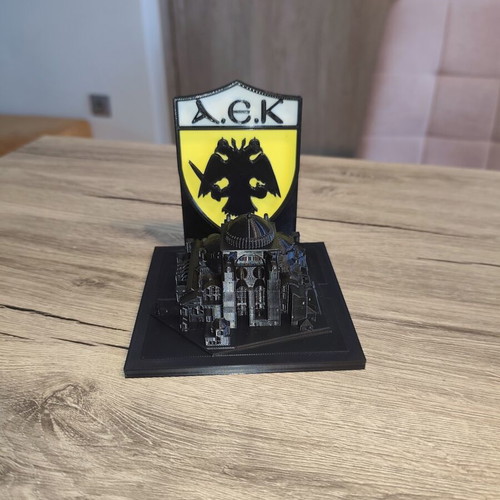 AEK 3D Printed Desk Decor with Hagia Sophia new