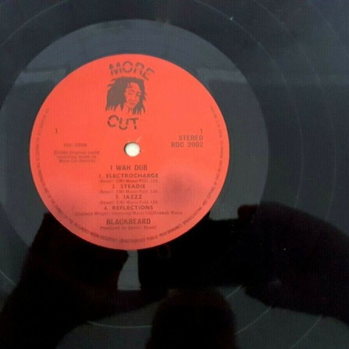 Blackbeard I Wah Dub LP used, reggae, UK 1980 Red Label