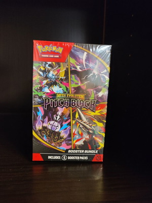 Pokémon TCG Pitch Black booster bundle καινούργιο, σφραγισμένο, 6 πακέτα