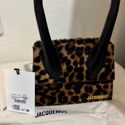 Jacquemus Chiquito crossbody bag new, black and brown