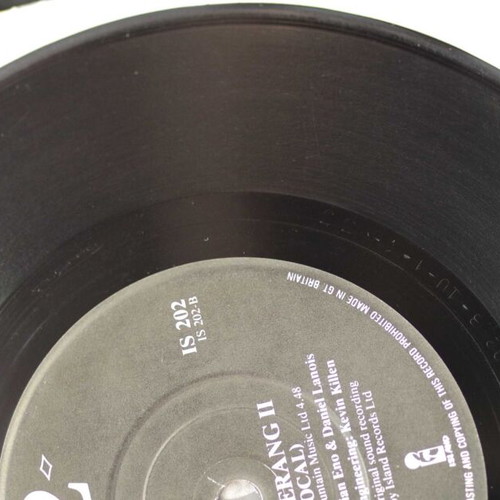 U2 Pride (In The Name Of Love) & Boomerang 7'' vinyl used, rock
