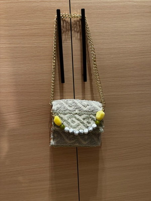 Handmade shoulder bag new multicolored