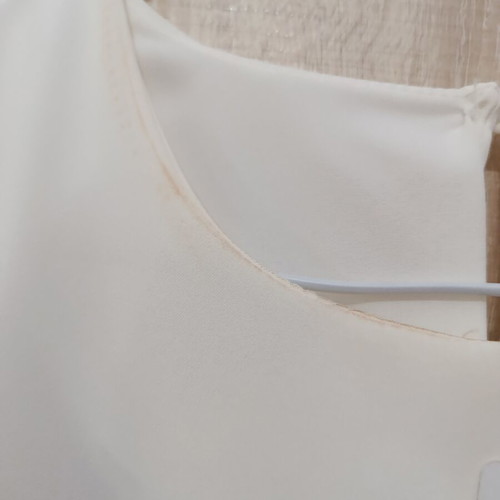 White formal dress new with tag, loose comfortable fit
