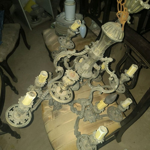 Ecclesiastical chandelier used, vintage style