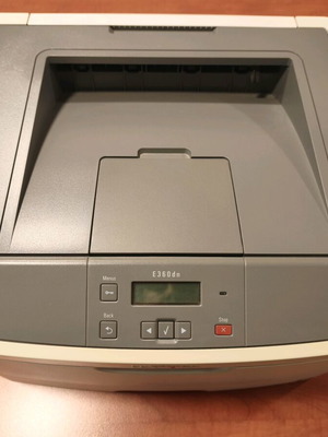 Lexmark E360dn εκτυπωτής laser με βλάβη στην τροφοδοσία χαρτιού, κατάλληλος για ανταλλακτικά