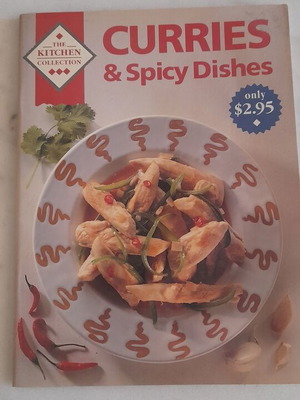 Curries & Spicy Dishes cookbook used, English
