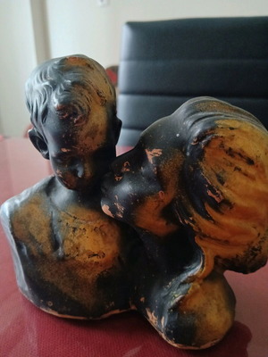 Ceramic figurine very old, used