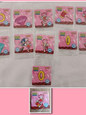 Koukouroukou Sonic Stickers pack of 12 sealed