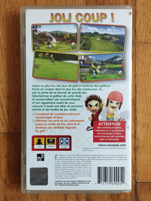PSP Everybody's Golf μεταχειρισμένο, πλήρες με γαλλικό εξώφυλλο