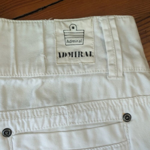 Admiral cotton shorts like new, size S 36 8, white