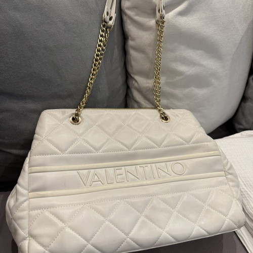 Valentino shoulder bag white like new