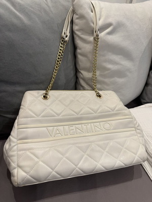 Valentino shoulder bag white like new