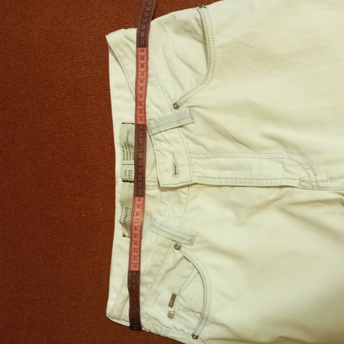Armani Collezioni white pants used, size L 40 12