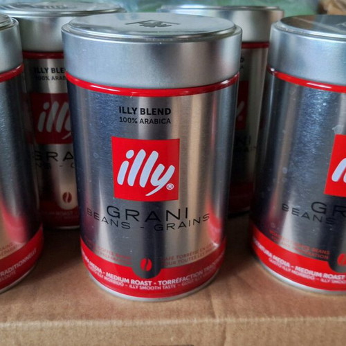 Illy empty boxes used, pack of 5, clean