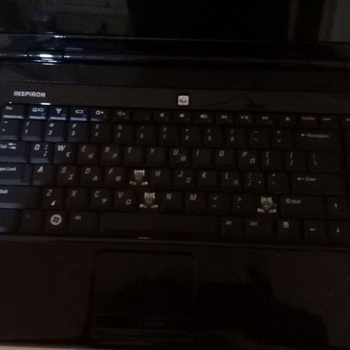 Dell Inspiron 1545 laptop used, non-functional, missing keys, no RAM or HDD