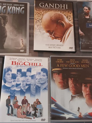 DVD movies pack of 7 new with subtitles