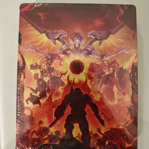Doom Eternal steelbook new for PlayStation 5