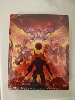 Doom Eternal steelbook new for PlayStation 5