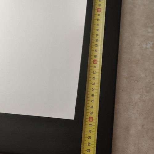 Mirror made of solid wood, like new, 71.5 x 86.5 cm