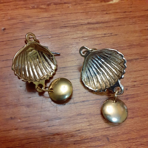 Summer shell earrings