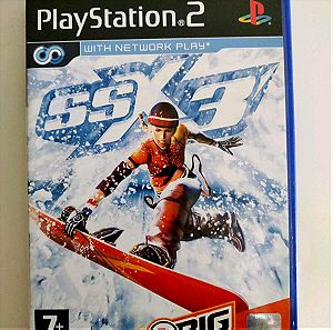 Playstation 2 SSX3 case & manual ONLY