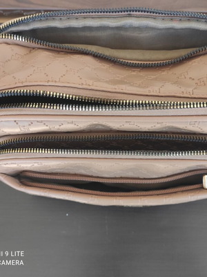 Handbag beige used