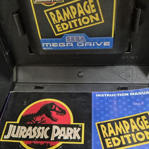 Jurassic Park Rampage Edition Sega Mega Drive used, complete with manual