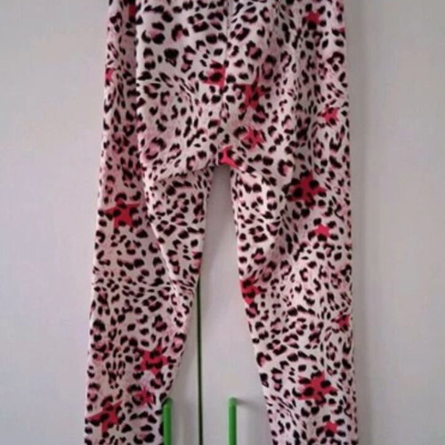 Set of colorful women's leggings size Large, like new, Bodymove & Glamour