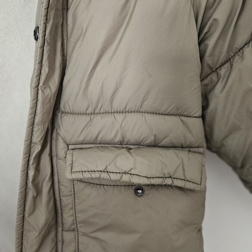 Zara hooded puffer jacket used, very warm, size 3-4 years, olive green