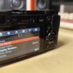 Sony a6000 camera like new with leather case and accessories