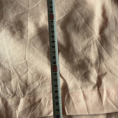 Anne Klein women's blouse new, XL, pink, linen and viscose