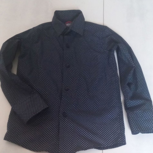 Joyce kids blue dress shirt like new, size 110 cm