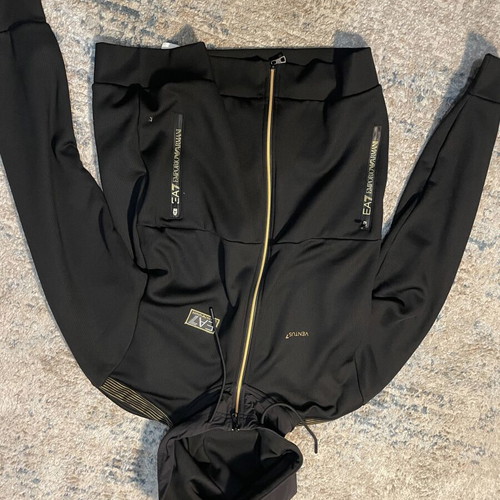 Armani EA7 hoodie, black, size L