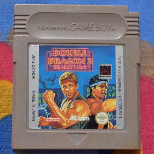 Double Dragon III Game Boy used, fighting, side-scrolling