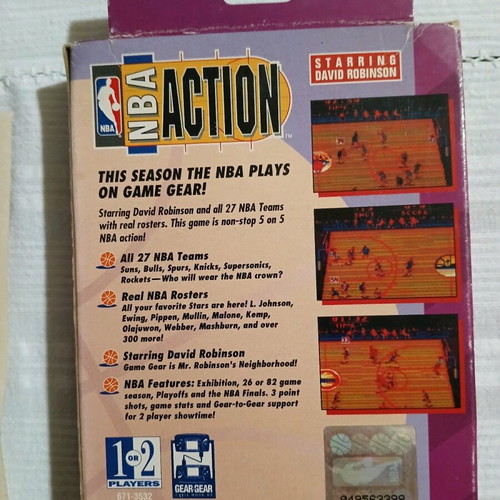 Gamegear NBA ACTION used