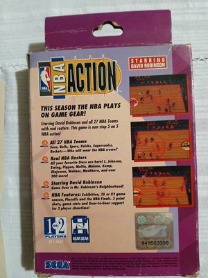 Gamegear NBA ACTION used
