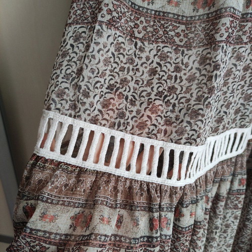 Maxi boho skirt Lynne like new, elastic waist