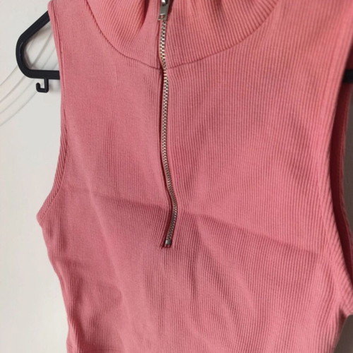 Zara crop top new, pink, size M