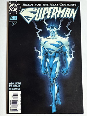 Superman #123 Μάιος 1997 σαν καινούργιο, πρώτη εμφάνιση Electric Blue Superman