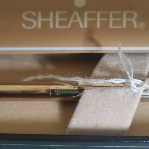 Sheaffer pen gold plated new