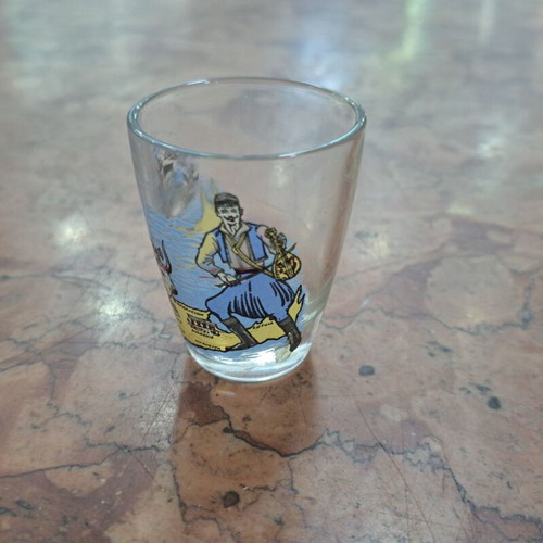 Set of shot glasses London Crete new