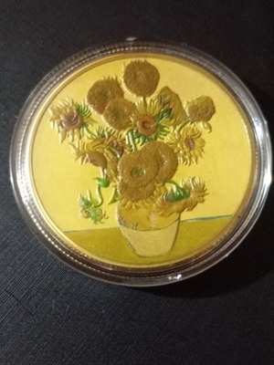 Νόμισμα Vincent Van Gogh Ηλιοτρόπια καινούργιο