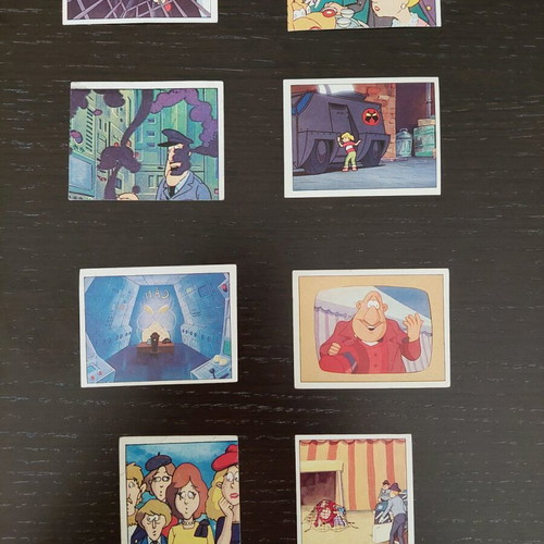 Inspecteur Gadget Panini 1983 Part 2 like new with new stickers