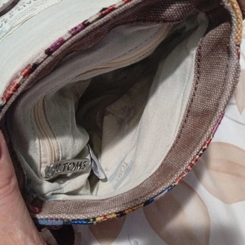 Toms τσαντάκι χιαστί μεταχειρισμένο, πολύχρωμο