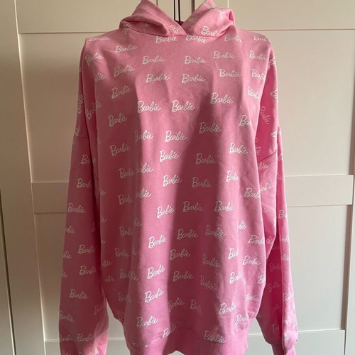 Barbie sweatshirt used, pink, size M