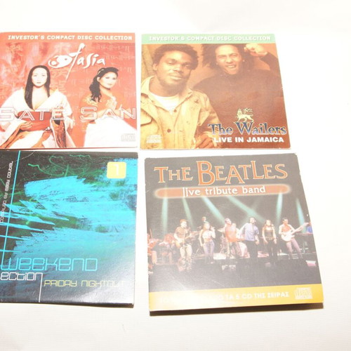 DVD various themes used, pack of 18 DVDs and 4 music CDs