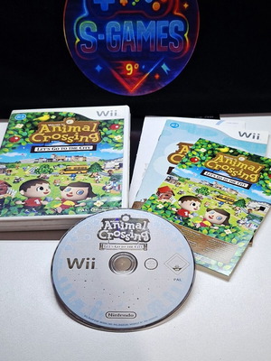 Animal Crossing Let's Go to the City Nintendo Wii game used