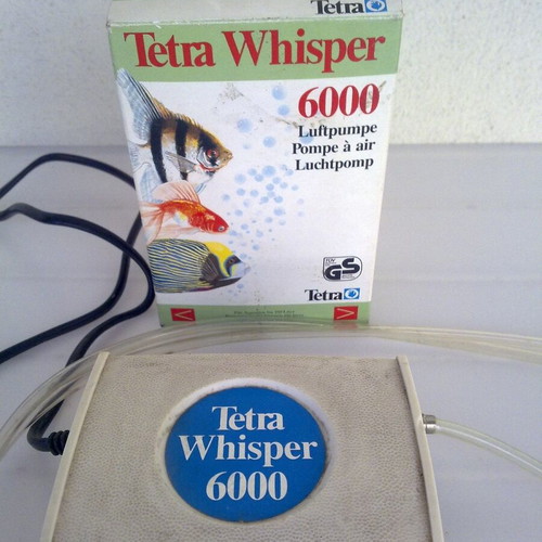 Αεραντλία Tetra Whisper 6000 για ενυδρείο σαν καινούργιο με σωληνάκια