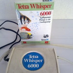 Αεραντλία Tetra Whisper 6000 για ενυδρείο σαν καινούργιο με σωληνάκια