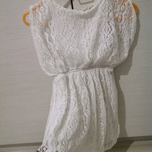 Zara lace dress like new, white, for 9 - 4,50 - Vendora.cy Zara lace dress like new, white, for 9 - 4,50 - Vendora.cy
